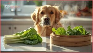 raw vs. cooked bok choy raw vs. cooked bok choy