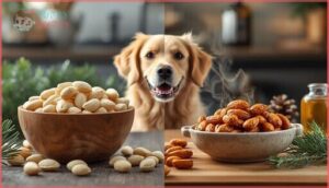 raw vs. roasted pine nuts raw vs. roasted pine nuts