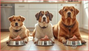 recommended serving sizes by dog size recommended serving sizes by dog size