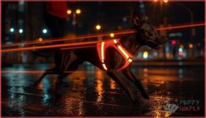 reflective and high-visibility elements reflective and high-visibility elements