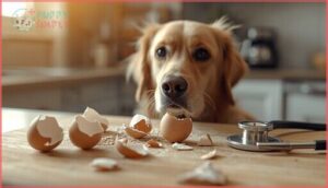 risks of feeding eggshells to dogs risks of feeding eggshells to dogs