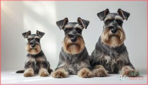 schnauzer (miniature, standard, giant) schnauzer (miniature, standard, giant)