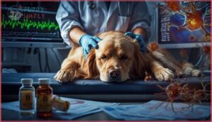 severe complications (seizures, chronic illness) severe complications (seizures, chronic illness)