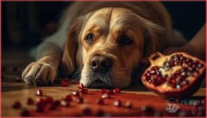 signs your dog ate too many pomegranate seeds signs your dog ate too many pomegranate seeds