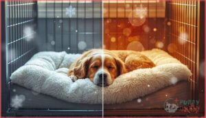 temperature regulation inside the crate temperature regulation inside the crate