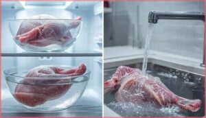 thawing and cleaning thawing and cleaning