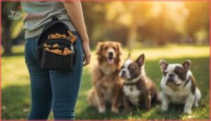 tips for using treat pouches with multiple dogs tips for using treat pouches with multiple dogs