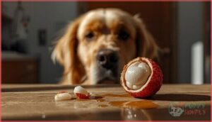 what makes lychee risky for dogs what makes lychee risky for dogs