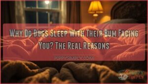 why do dogs sleep with their bum facing you why do dogs sleep with their bum facing you