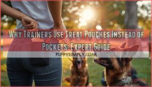 why trainers use treat pouches instead of pockets why trainers use treat pouches instead of pockets