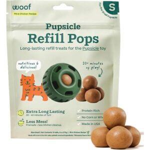 WOOF Pupsicle Refill Pops, Delicious B0C15QMJZ8