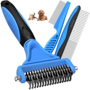 3PCS Pet Grooming Rake & B0DK41X5J9
