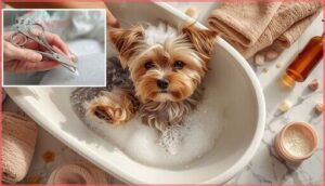 bathing and nail trimming bathing and nail trimming