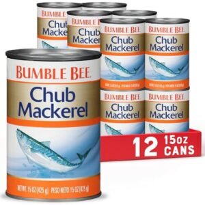 Bumble Bee Chub Mackerel, 15 B019YHT98S