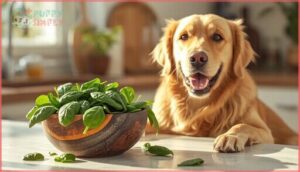 can dogs safely eat fresh spinach can dogs safely eat fresh spinach