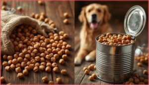canned vs. dried chickpeas canned vs. dried chickpeas