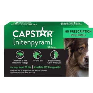 Capstar for Dogs (nitenpyram), Fast Acting B07PWB9J43