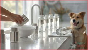 cleaning and maintaining dog water bottles cleaning and maintaining dog water bottles