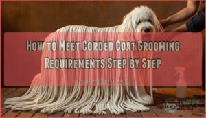 corded coat grooming requirements corded coat grooming requirements