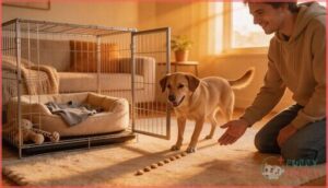 creating a positive association with the crate creating a positive association with the crate