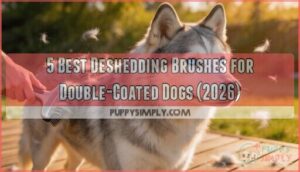 deshedding brushes for double coated breeds during shedding season deshedding brushes for double coated breeds during shedding season