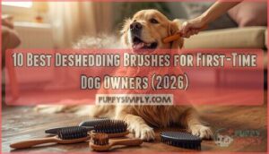 deshedding brushes for first time dog owners