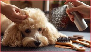 detangling sprays can help when brushing your poodle detangling sprays can help when brushing your poodle