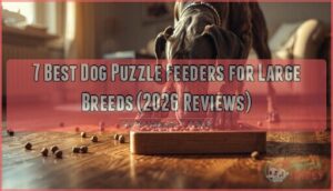 dog puzzle feeders for large breeds needing extra mental exercise