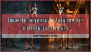 european doberman european doberman