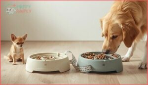 feeder size & meal capacity feeder size & meal capacity