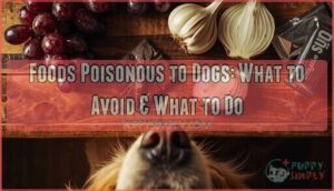 foods poisonous to dogs foods poisonous to dogs