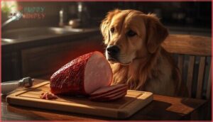 health risks of feeding ham to dogs health risks of feeding ham to dogs