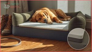 high-density and memory foam construction high-density and memory foam construction