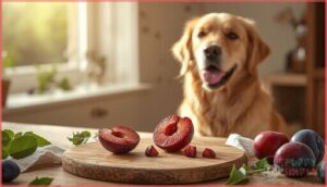 how much plum can dogs eat how much plum can dogs eat