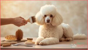 how to brush a poodle how to brush a poodle