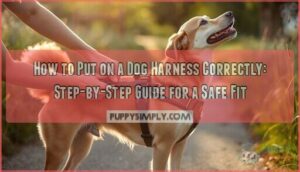 how to put on a dog harness correctly