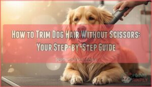 how to trim dog hair without scissors how to trim dog hair without scissors
