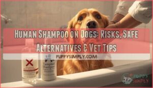 human shampoo on dogs