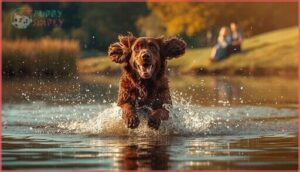 irish water spaniel irish water spaniel