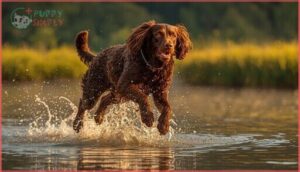 irish water spaniel irish water spaniel
