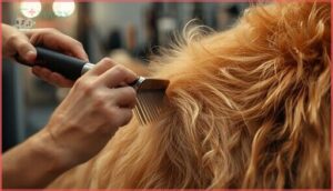 long coats prone to trapped loose fur long coats prone to trapped loose fur