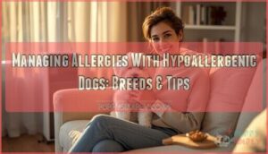 managing allergies hypoallergenic dogs