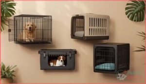 material options: wire, plastic, soft-sided, heavy-duty material options: wire, plastic, soft-sided, heavy-duty