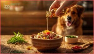 mixing into homemade dog meals mixing into homemade dog meals