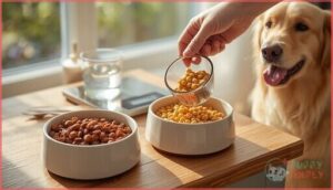 mixing old and new food proportions mixing old and new food proportions