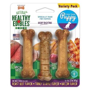 Nylabone Healthy Edibles Natural Puppy B07FD8BMDX