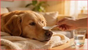 offer small amounts of water offer small amounts of water