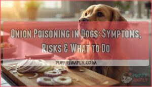 onion poisoning dogs symptoms