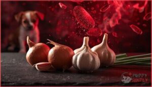 onions, garlic, and chives onions, garlic, and chives