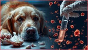 onions, garlic, and damage to red blood cells onions, garlic, and damage to red blood cells